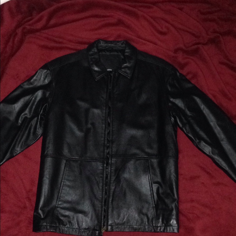 Knightsbridge vintage leather jacket